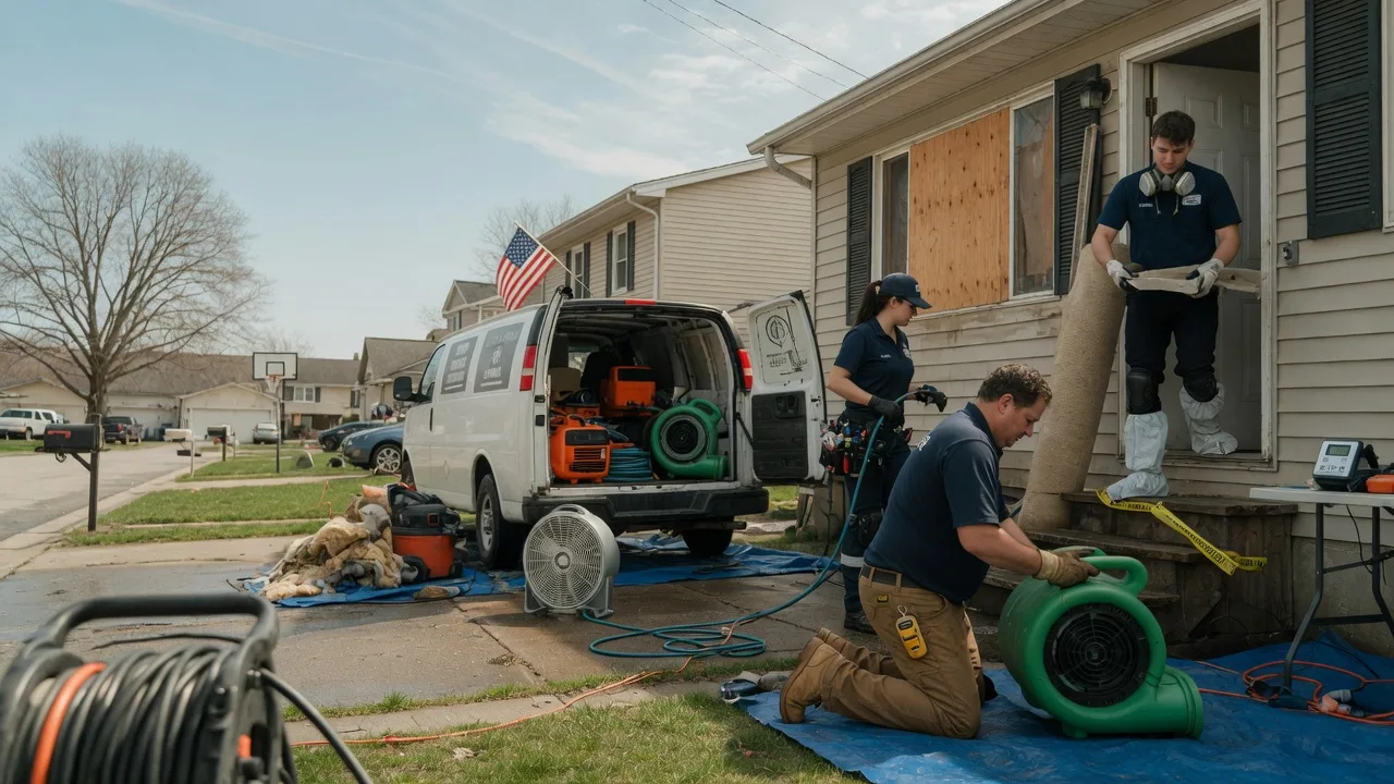 Water Damage Restoration in Mount Carbon, WV near me